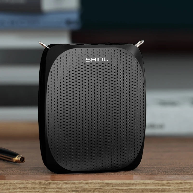 Shidu S515 - Wired Portable Voice Amplifier with Bluetooth Support (Black)
