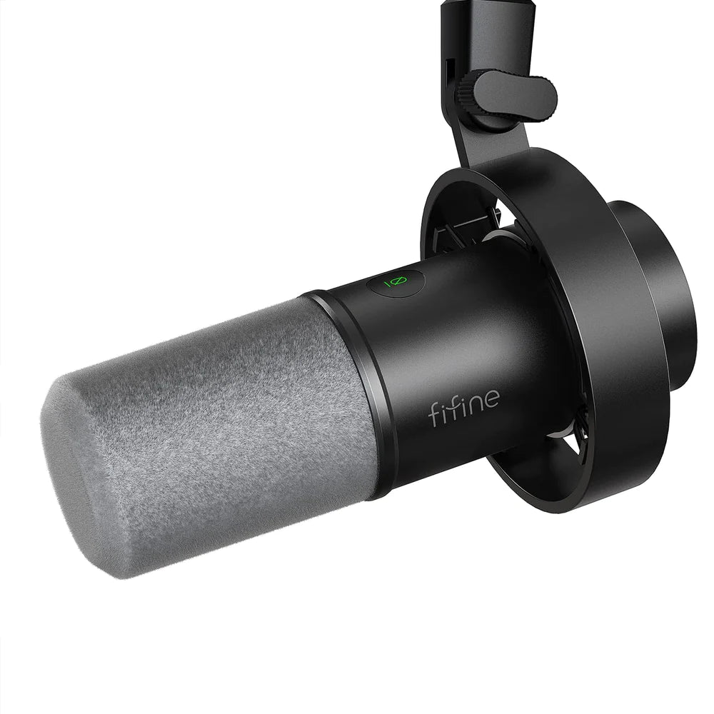 Fifine Amplitank - K688 Dynamic USB Microphone (Grey)