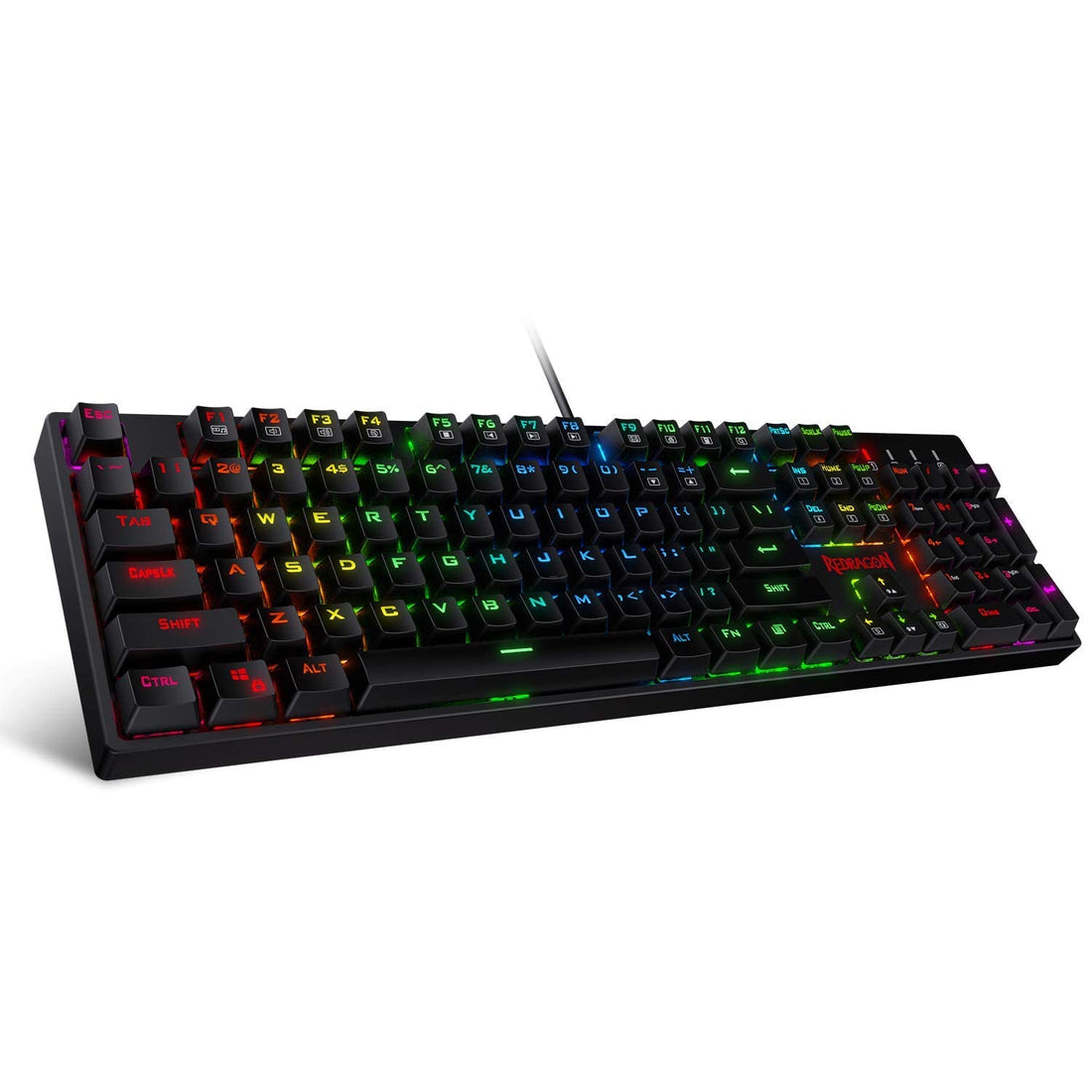 (Refurbished) Redragon Surara K582 RGB Mechanical Keyboard (Red Switch)