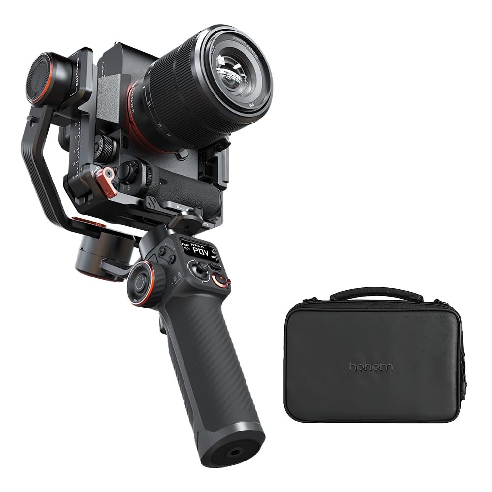 (Refurbished) Hohem MT2 3-Axis Gimbal for Camera, Pocket Camera, Action Camera and Smart Phone