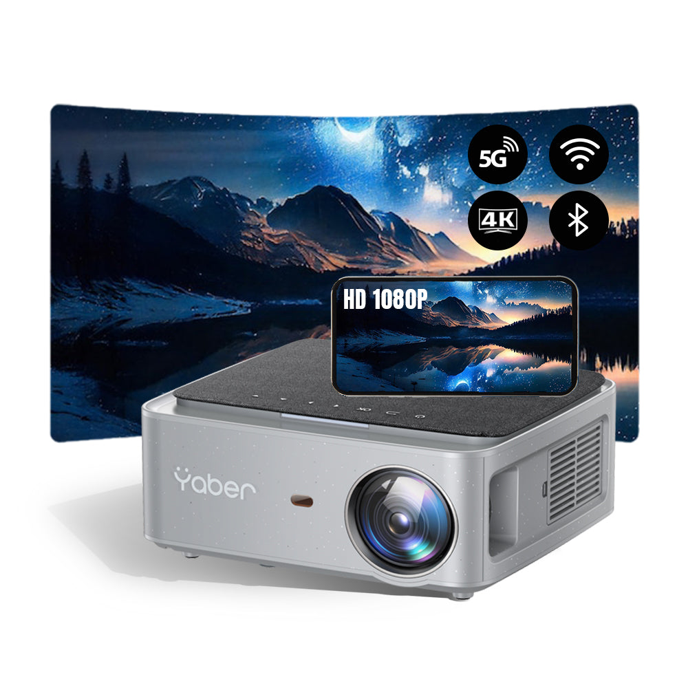 (Refurbished) Yaber PRO U6 - Mini Projector with Built In Android System