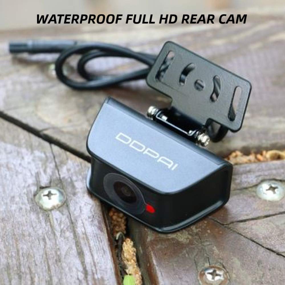 (Refurbished) DDPAI Mola E3 Dual - 1440P and 1080P QHD Rear view Mirror Dashcam