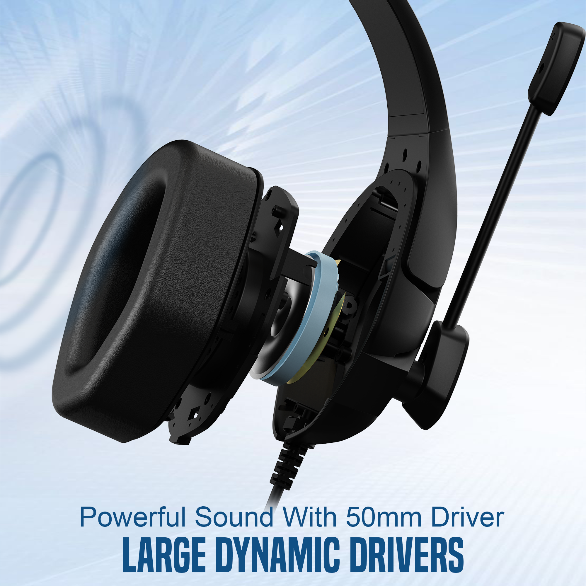 CLAW GH40 - RGB Gaming Headset with Microphone