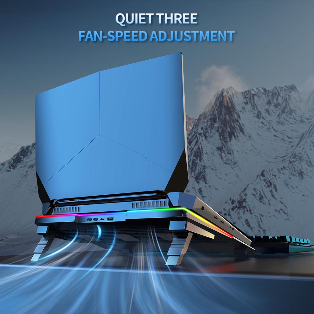 CLAW Frost K42 - 3 Motors Fans Cooling Pads with Adjustable Height (Use Code ORIGIN10 to Get 10% DIscount)