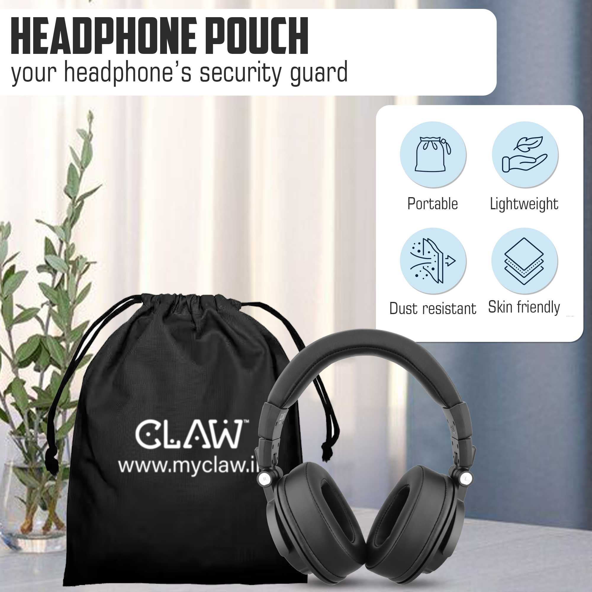 Claw SM90 - Studio Monitoring Wired Headphone