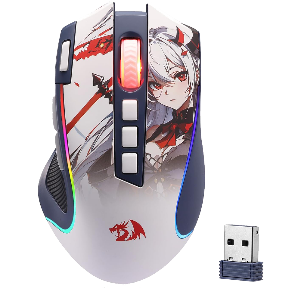 Redragon Predator Pro M612 Pro - RGB Wireless Mouse (Anime)