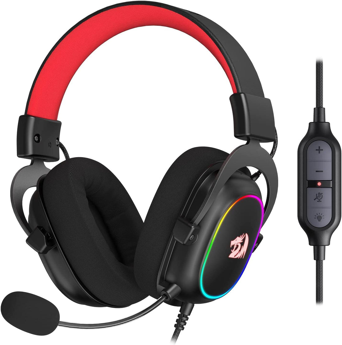 (Refurbished) Redragon Zeus X H510 - RGB Gaming Headset with 7.1 Surround Sound