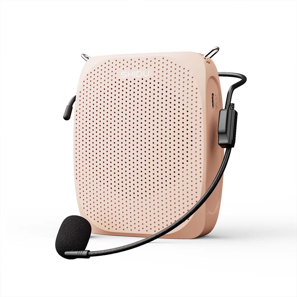 Shidu S258 Type C - Wired Portable Voice Amplifier (Pink)