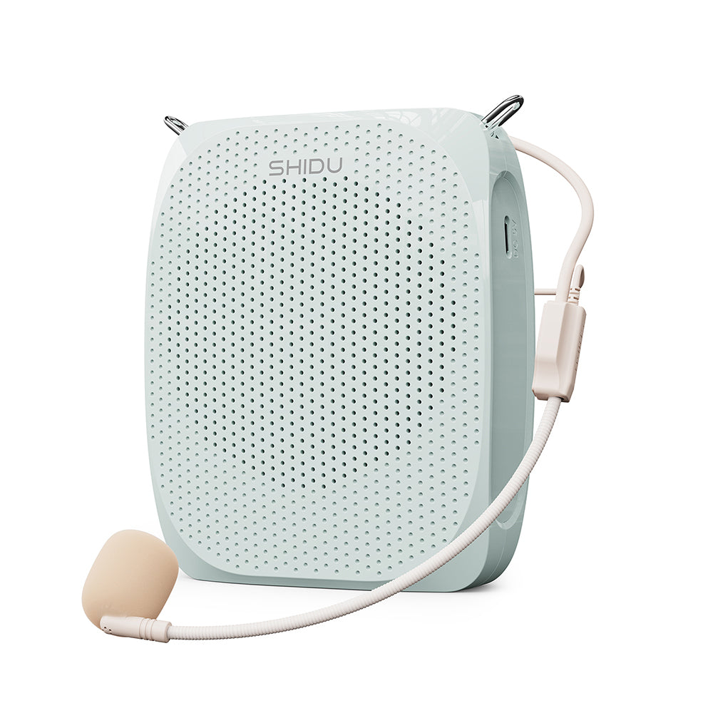 Shidu S258 Type C - Wired Portable Voice Amplifier (Green)