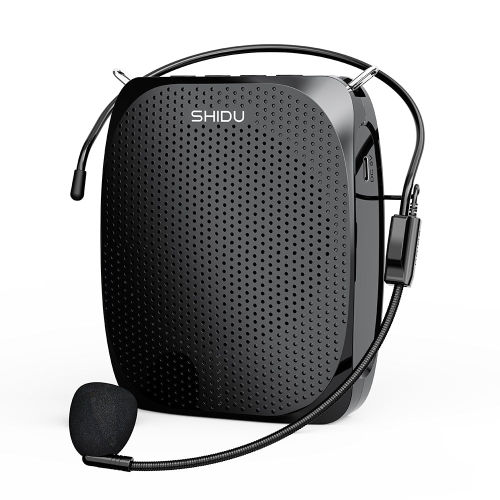 (Refurbished) Shidu S258 Type C - Wired Portable Voice Amplifier (Black)