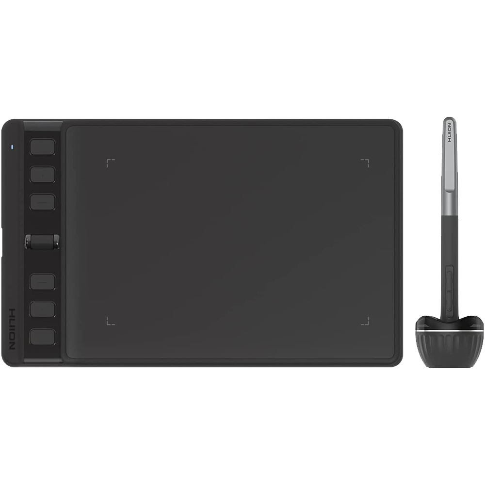 (Refurbished) Huion Inspiroy 2 H641P - Small Digital Graphic Tablet (Black)