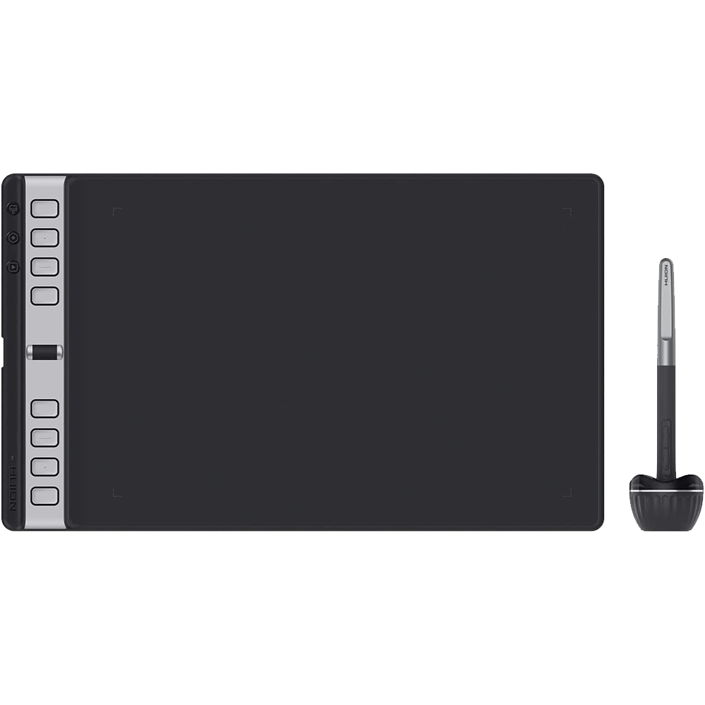 (Refurbished) Huion Inspiroy 2 H1061P- Large Digital Graphic Tablet (Black)