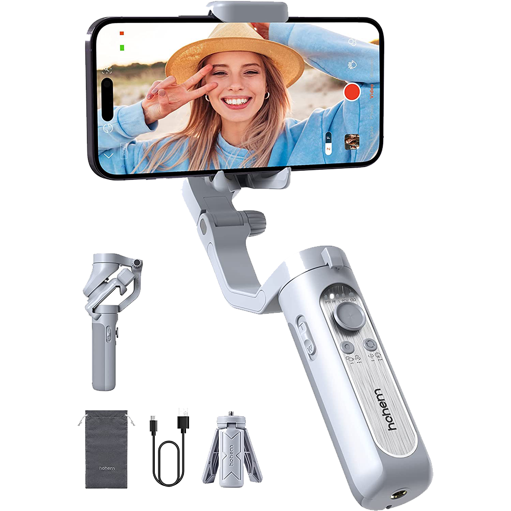 (Refurbished) Hohem iSteady XE - 3 Axis Handheld Pocket Gimbal (Grey)
