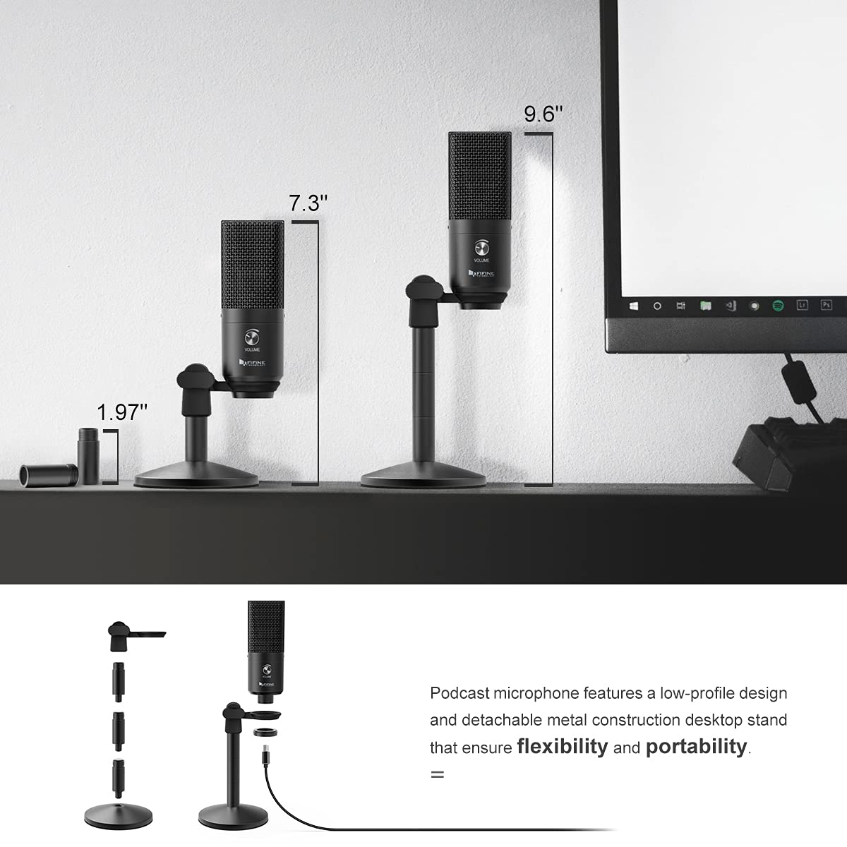 (Refurbished) FIFINE K670B - USB Microphone
