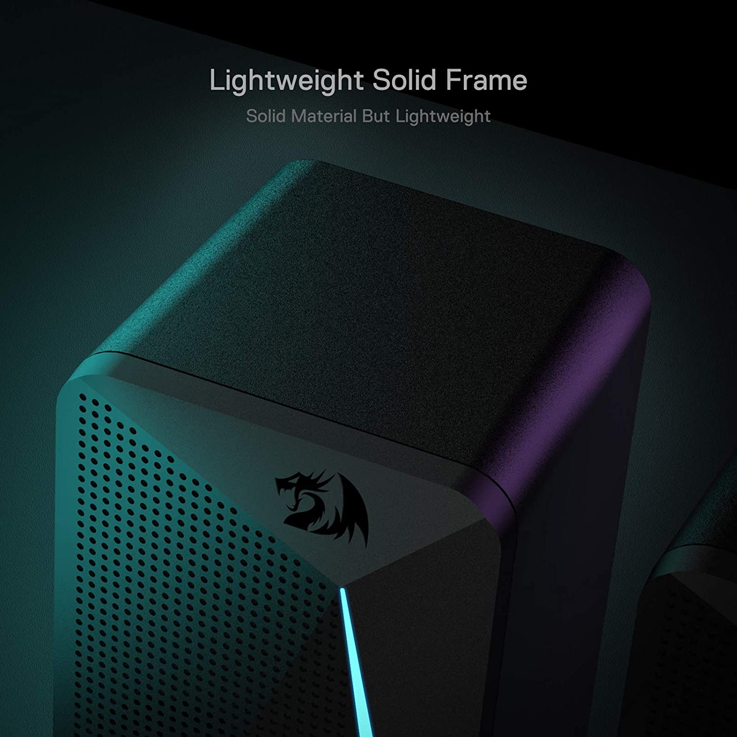 Redragon Waltz GS510 - RGB 2.0 Channel Gaming Wired Desktop Speakers