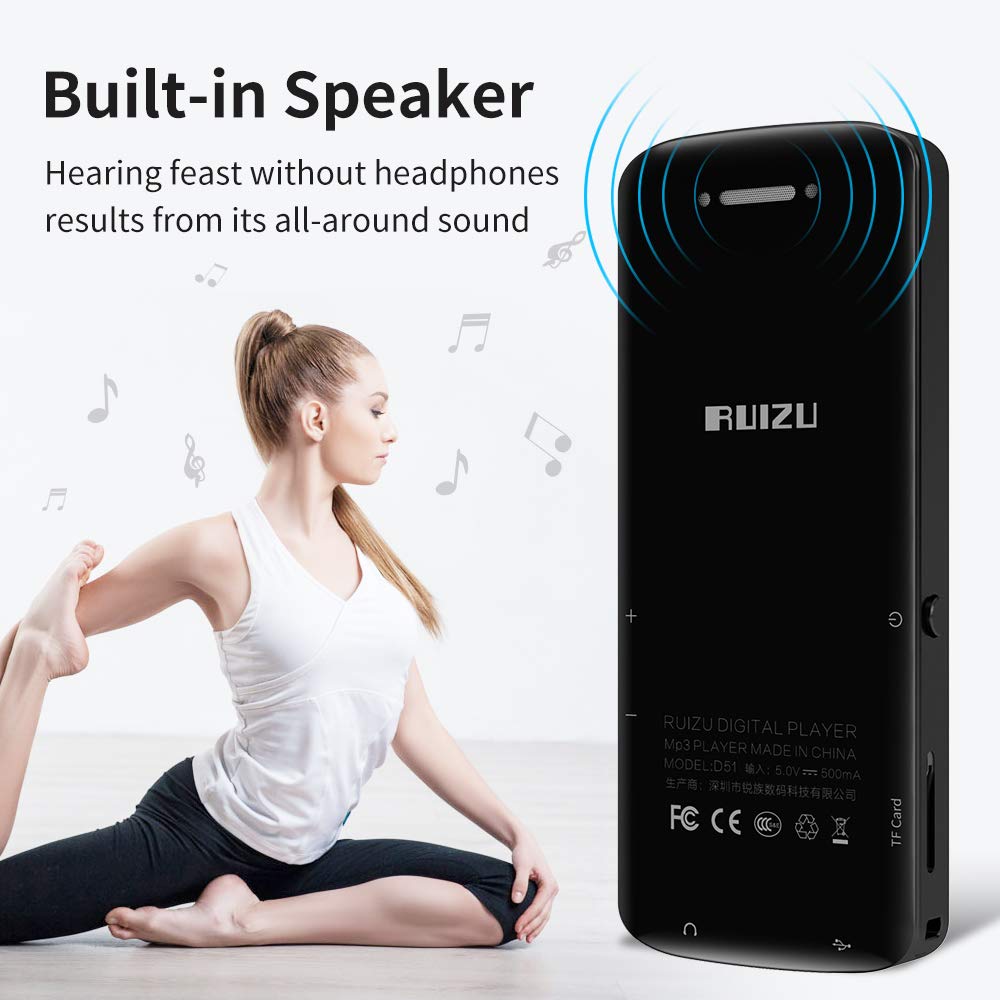 Ruizu D50 - 8GB Bluetooth Music Player