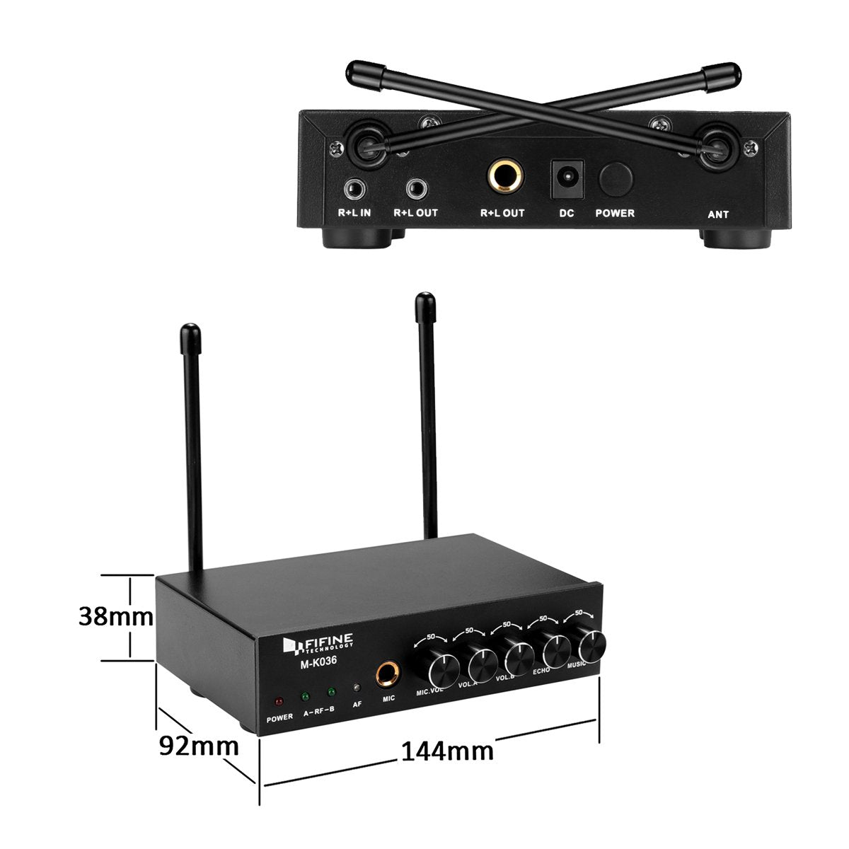 (Refurbished) FIFINE K036 - Wireless Handheld Microphone System