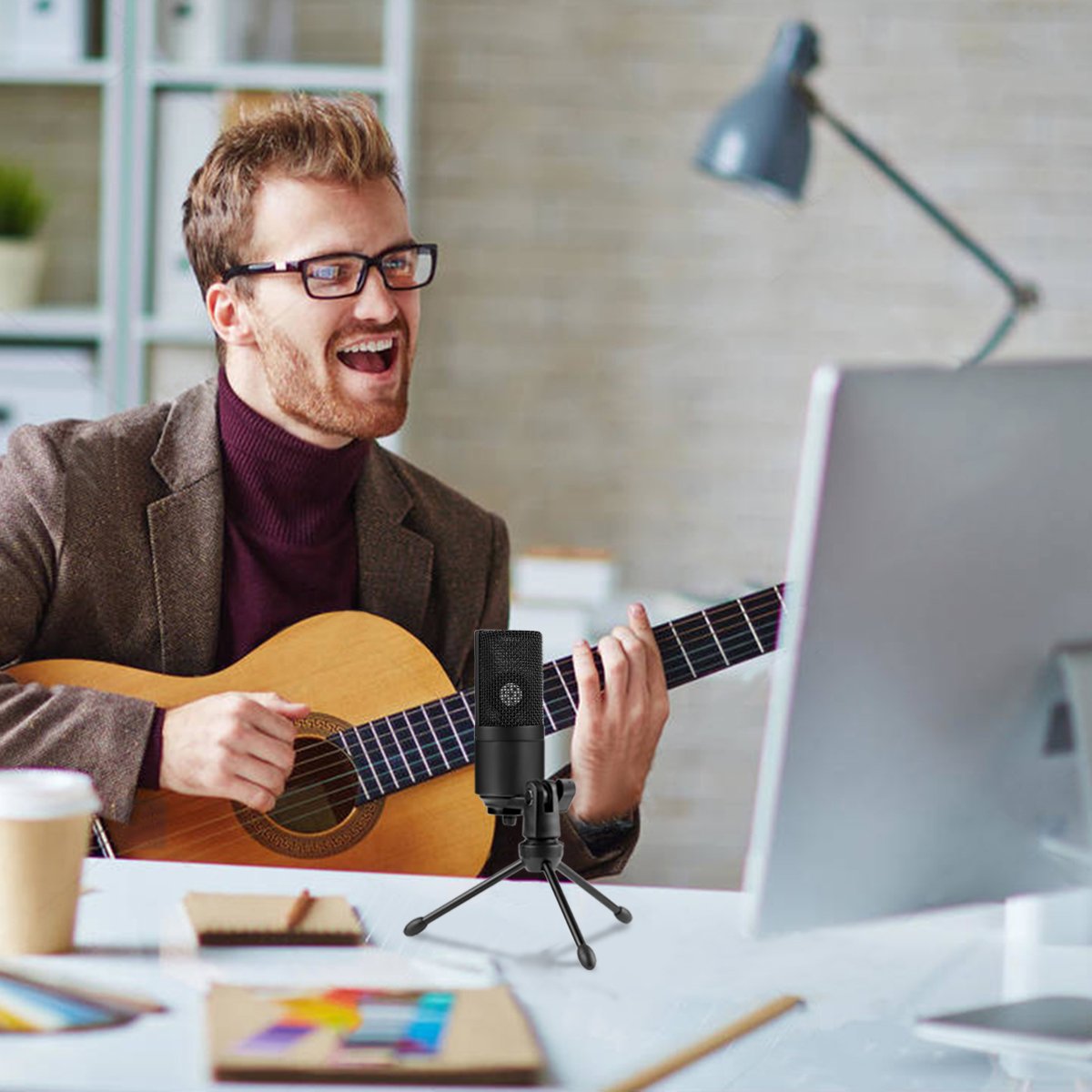 FIFINE K669B - USB Microphone Condenser