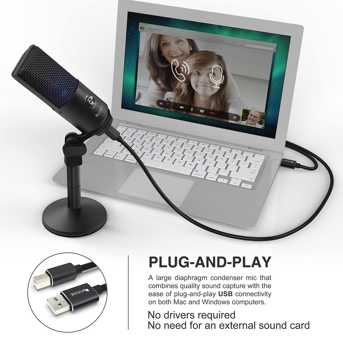 (Refurbished) FIFINE K670B - USB Microphone