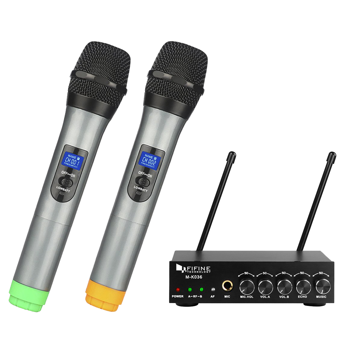 (Refurbished) FIFINE K036 - Wireless Handheld Microphone System
