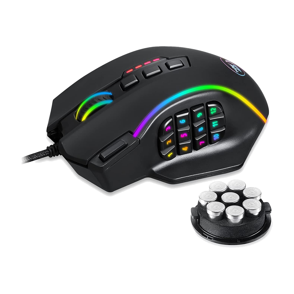 Redragon Perdiction M901 K-2 - RGB Wired Mouse with Weights