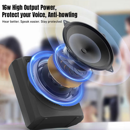 Shidu S617 Wireless - Wireless Portable Voice Amplifier With Bluetooth Speaker