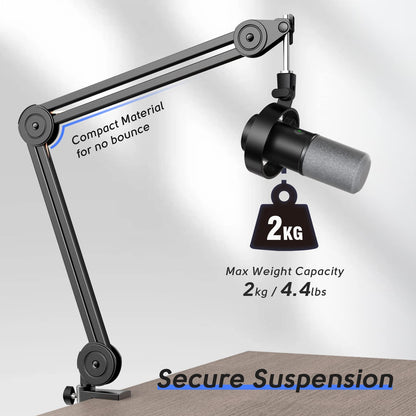 (Refurbished) Fifine BM63 - Microphone Stand (Black)