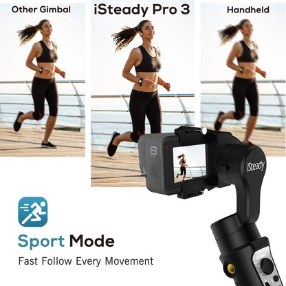 (Refurbished) Hohem iSteady Pro 3- Handheld Gimbal for Action Camera