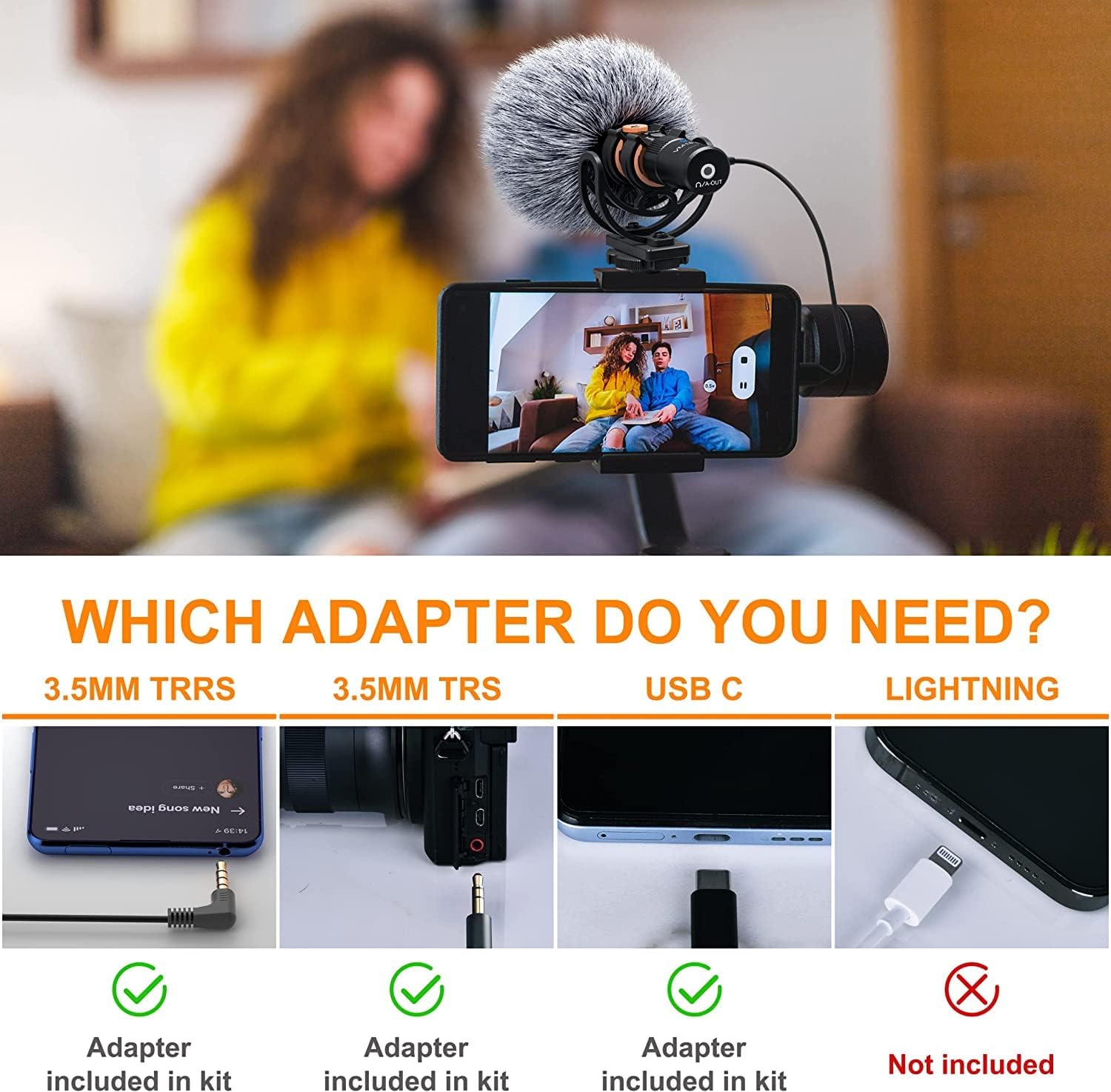 (Refurbished) Comica VM10 PRO - Mini Super Cardioid Digital Shotgun Microphone