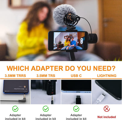 (Refurbished) Comica VM10 PRO - Mini Super Cardioid Digital Shotgun Microphone