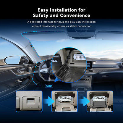 DDPAI OBD Hardwire Kit - For Models N1 Dual, N3 Pro, N5 Dual, Z40, Z60, and MINI5