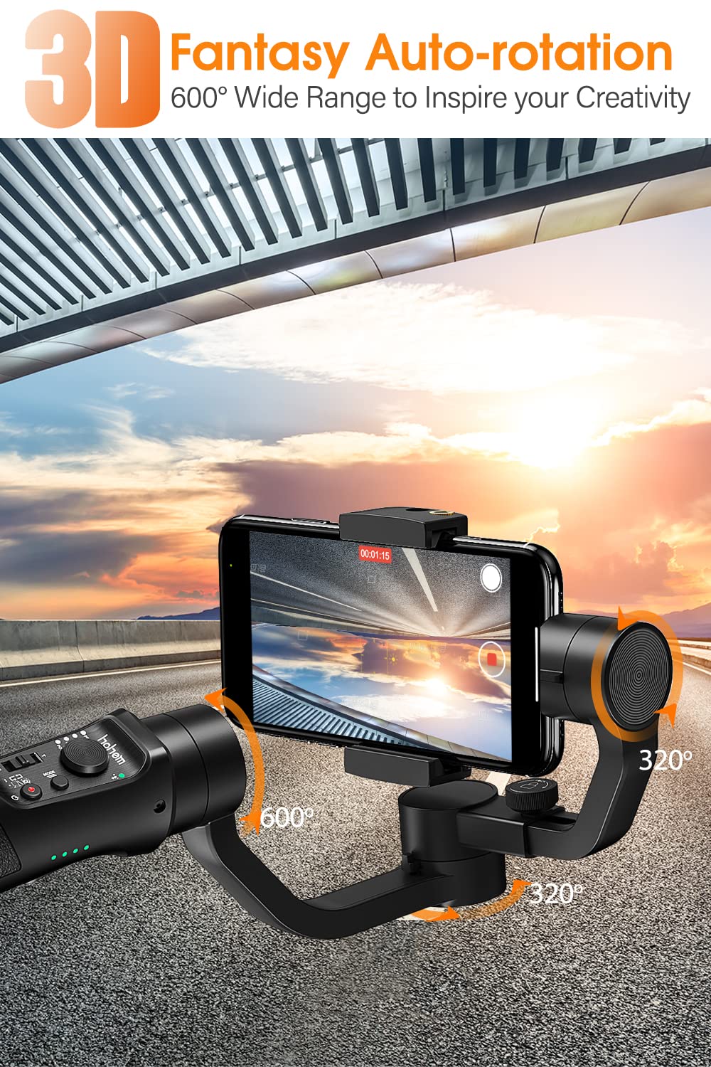 (Refurbished) Hohem iSteady Mobile + Upgraded - Handheld Gimbal