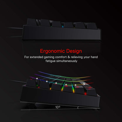 (Refurbished) Redragon Surara K582 RGB Mechanical Keyboard (Blue Switch)