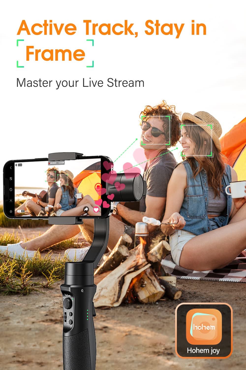 (Refurbished) Hohem iSteady Mobile + Upgraded - Handheld Gimbal