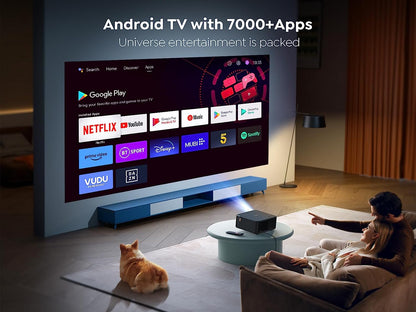 Yaber K2s - FDH Projector with Sound By JBL/Dolby Atoms  (Use Code YABER5 to Get 5% Discount)