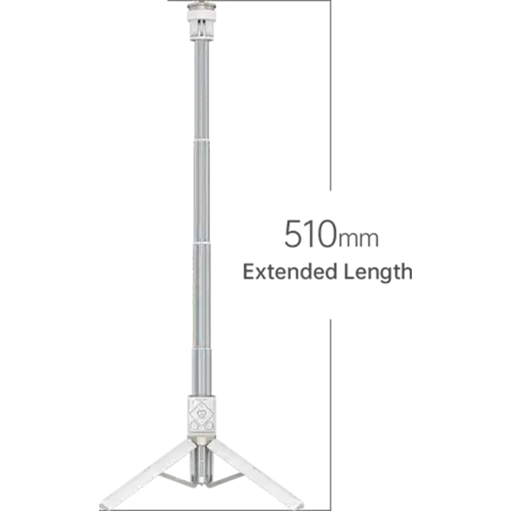 (Refurbished) Hohem RS01 - 3 in 1 Selfie Stick Extendable Stable Tripod with Remote Control