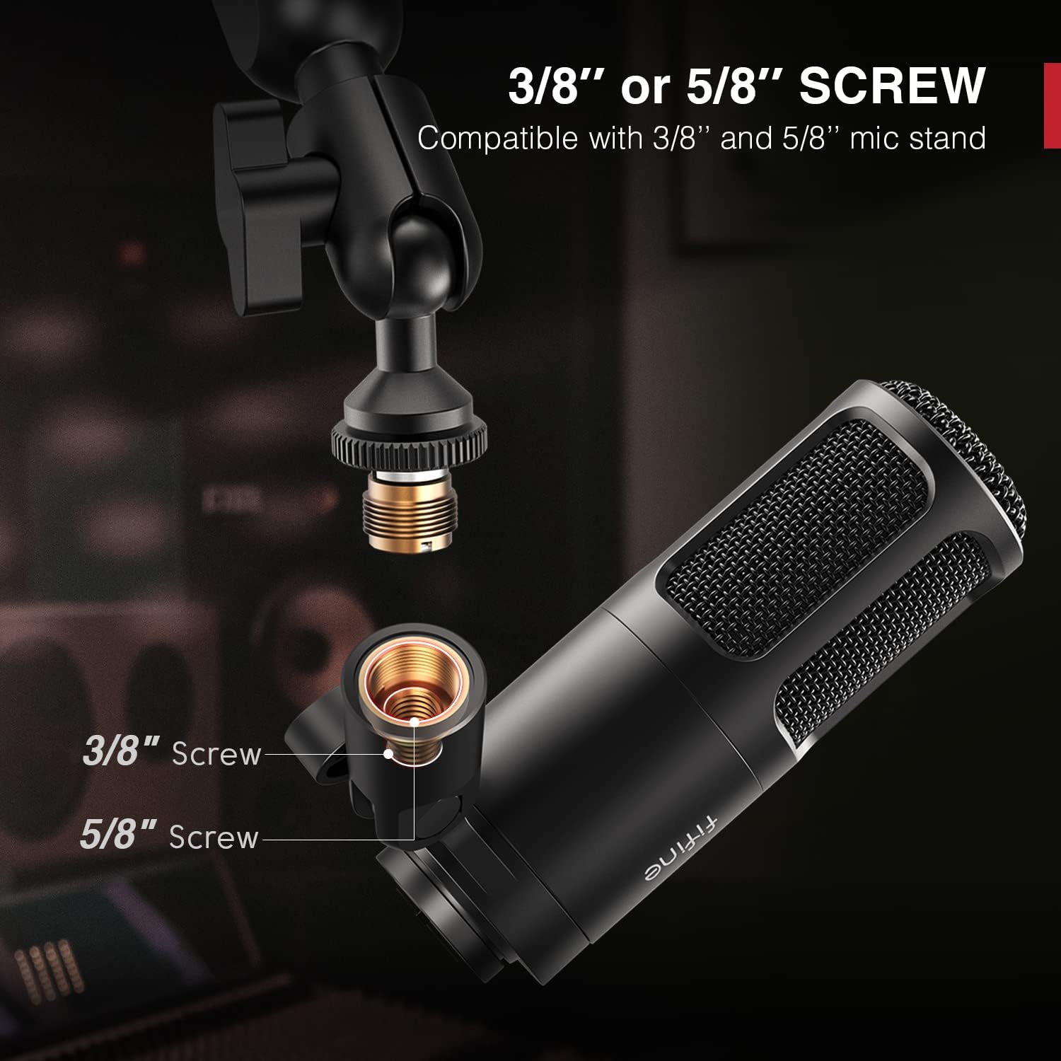 (Refurbished) Fifine K669D - XLR Dynamic Microphone