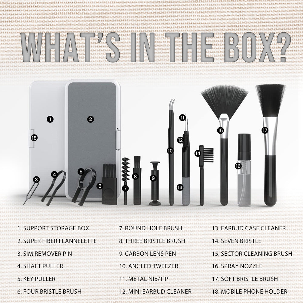 CLAW Q10 18-in-1 Cleaning Kit