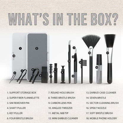 CLAW Q10 18-in-1 Cleaning Kit