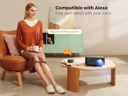 Yaber K2s - FDH Projector with Sound By JBL/Dolby Atoms  (Use Code YABER5 to Get 5% Discount)