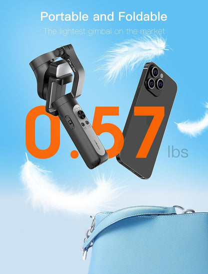 (Refurbished) Hohem iSteady XE - 3 Axis Handheld Pocket Gimbal (Black)