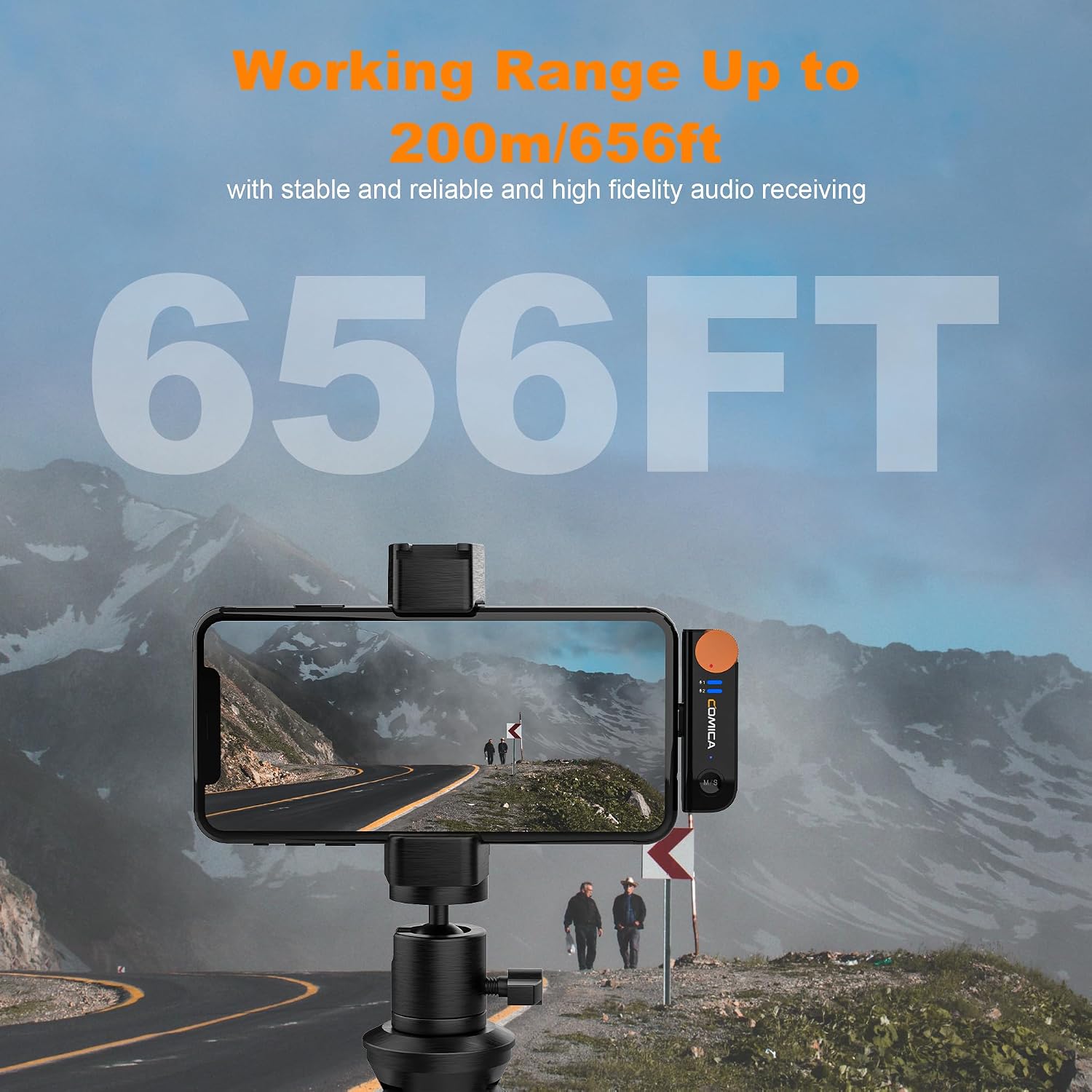 Comica Vimo S UC - 2.4G Dual-Channel Mini wireless Microphone