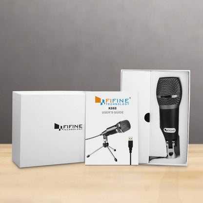 (Refurbished) Fifine K668 - USB Condenser Microphone