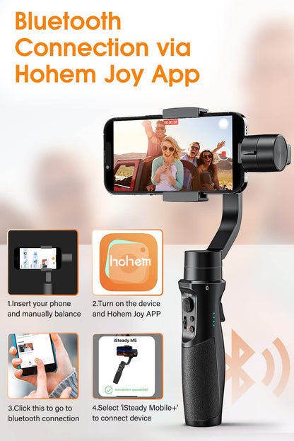 (Refurbished) Hohem iSteady Mobile + Upgraded - Handheld Gimbal