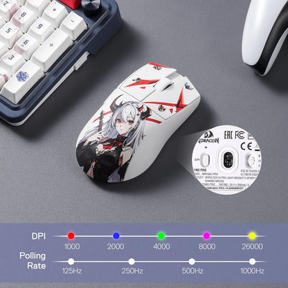 Redragon K1NG M916 PRO - Wired And Wireless Mouse (Anime)