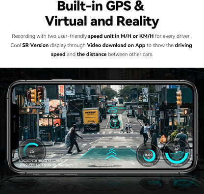 (Refurbished) DDPAI N3 PRO - 2.5K Front and Back Dash Camera