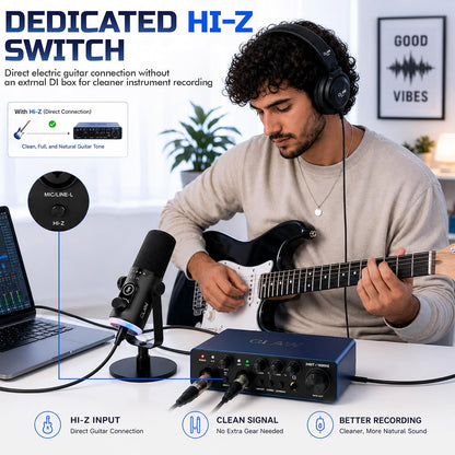 CLAW DAC35 Hi-Z USB Audio Interface