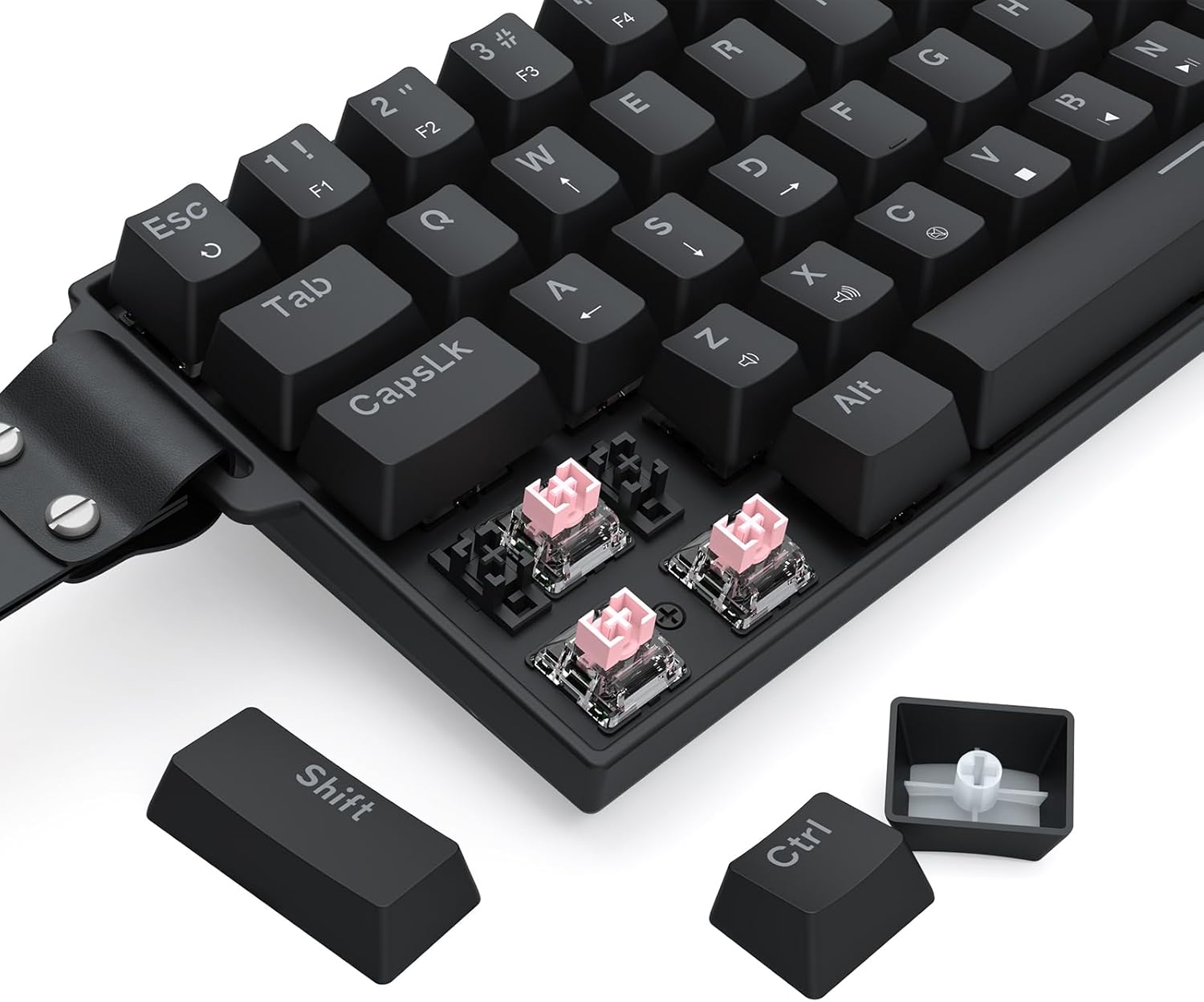 Redragon Castor K631 - 68 Keys Wired Mechanical Keyboard with Strap (Magnetic Switch)