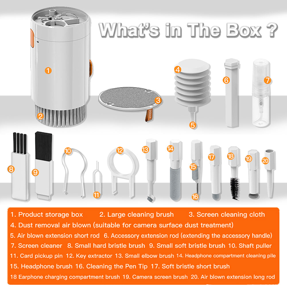 CLAW Q20 20-in-1 Cleaning Kit
