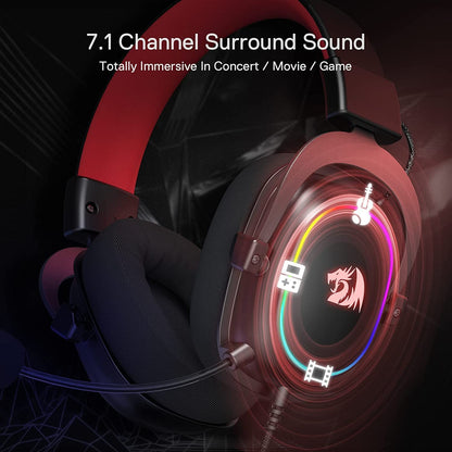 (Refurbished) Redragon Zeus X H510 - RGB Gaming Headset with 7.1 Surround Sound